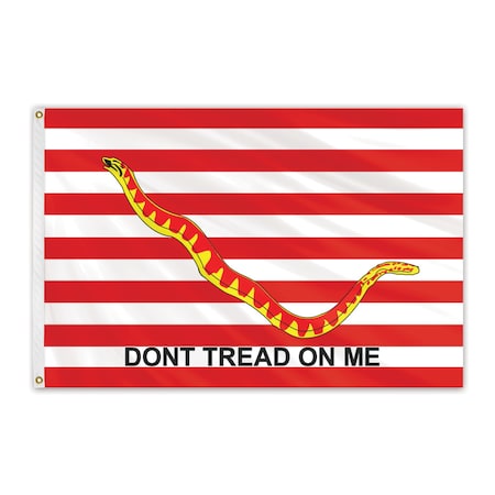 Global Flags Unlimited 1st Navy Jack Outdoor Nylon Flag 203836